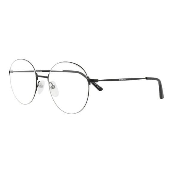 Balenciaga Unisex Round/Oval Black Black Transparent Fashion Designer Eyewear - Picture 1 of 4